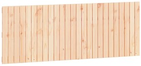 824848 vidaXL Стенна табла за спалня, 159,5x3x60 см, борово дърво масив