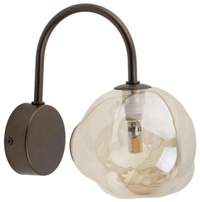 Стенно осветително тяло LAVA 1xG9/8W/230V бронзово/опушено бежово