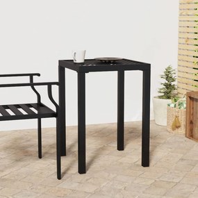 362742 vidaXL Градинска маса антрацит 50x50x72 cм стомана