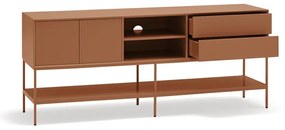 Маса за телевизор в тухлен цвят 175x74x45 cm Platt – Teulat