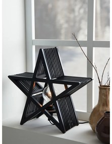 Черна коледна светлинна украса Bamboo – Markslöjd