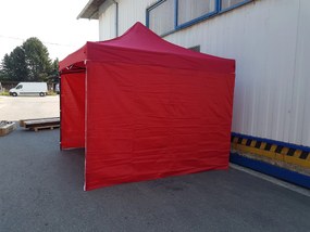 Шатра тип хармоника 3x3 червена HQ