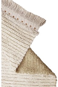 Бежов памучен килим 140x200 cm Duetto Sage – Lorena Canals