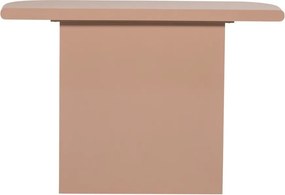 Светлорозова гланцова конзолна маса 30x120 cm Nocta – WOOOD