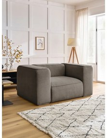 Сиво-бежово кресло Zephyr – Bobochic Paris