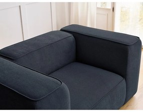 Тъмносиньо кресло Zephyr – Bobochic Paris