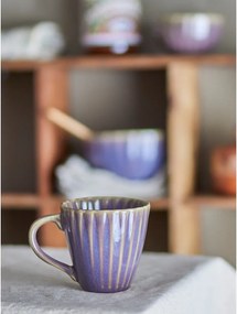 Тъмнолилава глинена чаша 220 ml Latina – Bloomingville