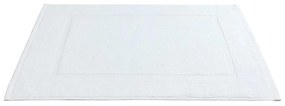 Бяла текстилна постелка за баня 40x60 cm Zen - Allstar