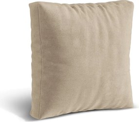 Бежова кадифена възглавница за модулен диван Martina – Micadoni