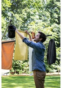 Градинска сушилня за дрехи в антрацитен цвят 50 m Lift-O-Matic – Brabantia