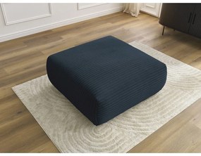 Тъмносиня табуретка от рипсено кадифе Lucien – Bobochic Paris