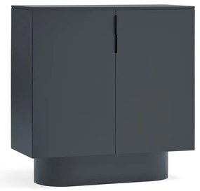 Антрацитен шкаф 110x114 cm Totem - Teulat