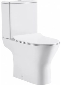 Моноблок ICC 7938 UF, седалка и капак с плавно затваряне, порцелан, бял, 80.5x61.5x36.5см