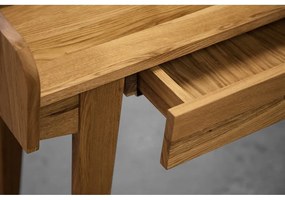 Дъбова тоалетка с огледало 110x45 cm Retro - The Beds