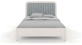 Бяло двойно легло от букова дървесина , 200 x 200 cm Visby Modena - Skandica