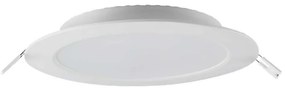 LED Лампа за окачен таван LED/18W/230V Ø 22 см 4000K бял
