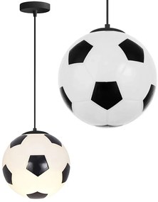 Висяща лампа за таван във формата на футболна топка