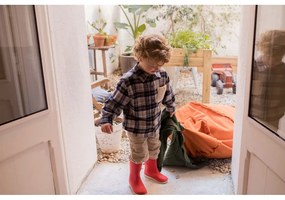 Зелен/оранжев детски пуф Cathy the Carrot – Lorena Canals