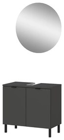 Антрацитен комплект за баня Arcena – Germania