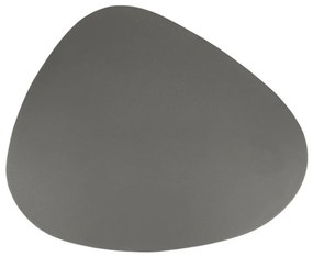 Horecano - Кожена подложка за хранене асиметрична сива 45x37см HELLA-(HC-931507) (243016-2)