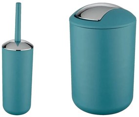 Пластмасов комплект аксесоари за баня в петролен цвят Brasil – Wenko