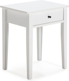 Нощно шкафче от бял бор Bart - Marckeric