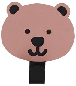 Розова стоманена кука без пробиване Bear Nupo – LIND DNA