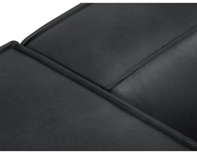 Тъмносин кожен ъглов диван (ляв ъгъл) Madame – Windsor &amp; Co Sofas