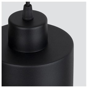 Черна висяща лампа ø 12 cm Alastro - Sollux