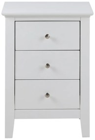 Бяло нощно шкафче Linnea - Actona