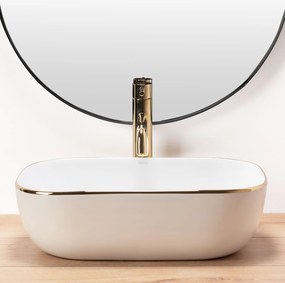 Умивалник за плот Rea Belinda Gold Edge