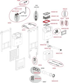 стенао казанче Alca Plast Sadro II