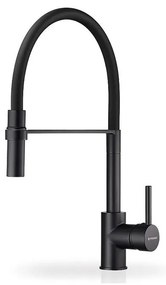 Pyramis 90939901 - Смесител SERINA с гъвкаво чучурче, матово черен