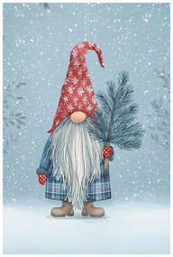 Картина на платно – Коледна магия с джудже