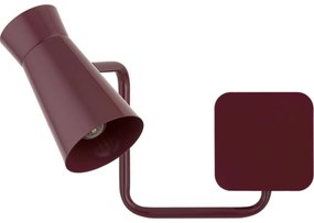 Argon 8881 - Настенна лампа LORD 1xE14/7W/230V винено-червена