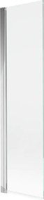 Mexen Mist параван за вана 1-крилен 50 x 150 cm, прозрачен, хром - 8A9-050-001-01-00