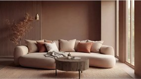 ФРИДА Елегантен Орех – МОДЕРНА ХОЛНА МАСА С ПОВДИГАЩ ПЛОТ И СКРИТО ПРОСТРАНСТВО ЗА СЪХРАНЕНИЕ