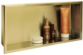 Вграден рафт за баня  30x60 gold brush