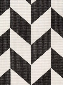 Черен/кремав килим за открито и закрито 160x230 cm Haringey Terrick – Ted Baker