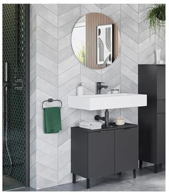 Антрацитен комплект за баня Arcena – Germania