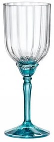 Bormioli Rocco - Стъклена чаша за коктейли, 245мл, FLORIAN BLUE-(1.99425)