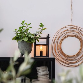 Индустриална настолна лампа черна - Cage Rack