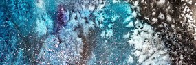 Картина на платно – Абстракция от акварелни цветове