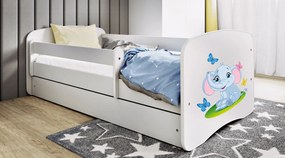 Παιδικό κρεβάτι Babydreams Cartoon-Leuko-140 x 70-Elephant