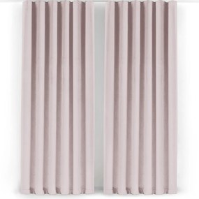 Светлорозова затъмняваща завеса 400x270 cm Velto – Filumi