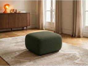 Зелена табуретка от прежда с примки от букле Montaigne – Bobochic Paris