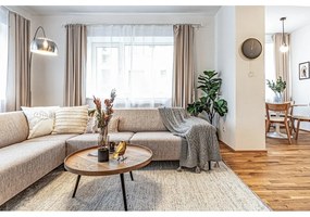 Кремав ръчно изработен памучен килим 160x230 cm Reimagine – Universal