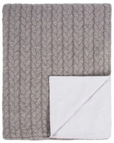 Сиво одеяло Sommar, 130 x 170 cm - Tiseco Home Studio