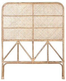 Табла за легло DKD Home Decor Естествен Кафяв Многоцветен Метал Бамбук 30 x 40 cm 100 x 4 x 90 cm 102 x 4 x 127 cm