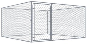 Sonata Дворна клетка за кучета, поцинкована стомана, 2x2x1 м